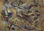 Wassily Kandinsky Delvidek oil on canvas